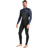 Mens Nuwave Legend 3/2mm Back Zip Wetsuit